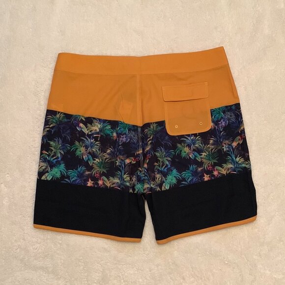 NWT Oakley Men Neon Palms 19" Board Shorts Hydrolix Performance Fit Size 36 Swim - Picture 2 of 6